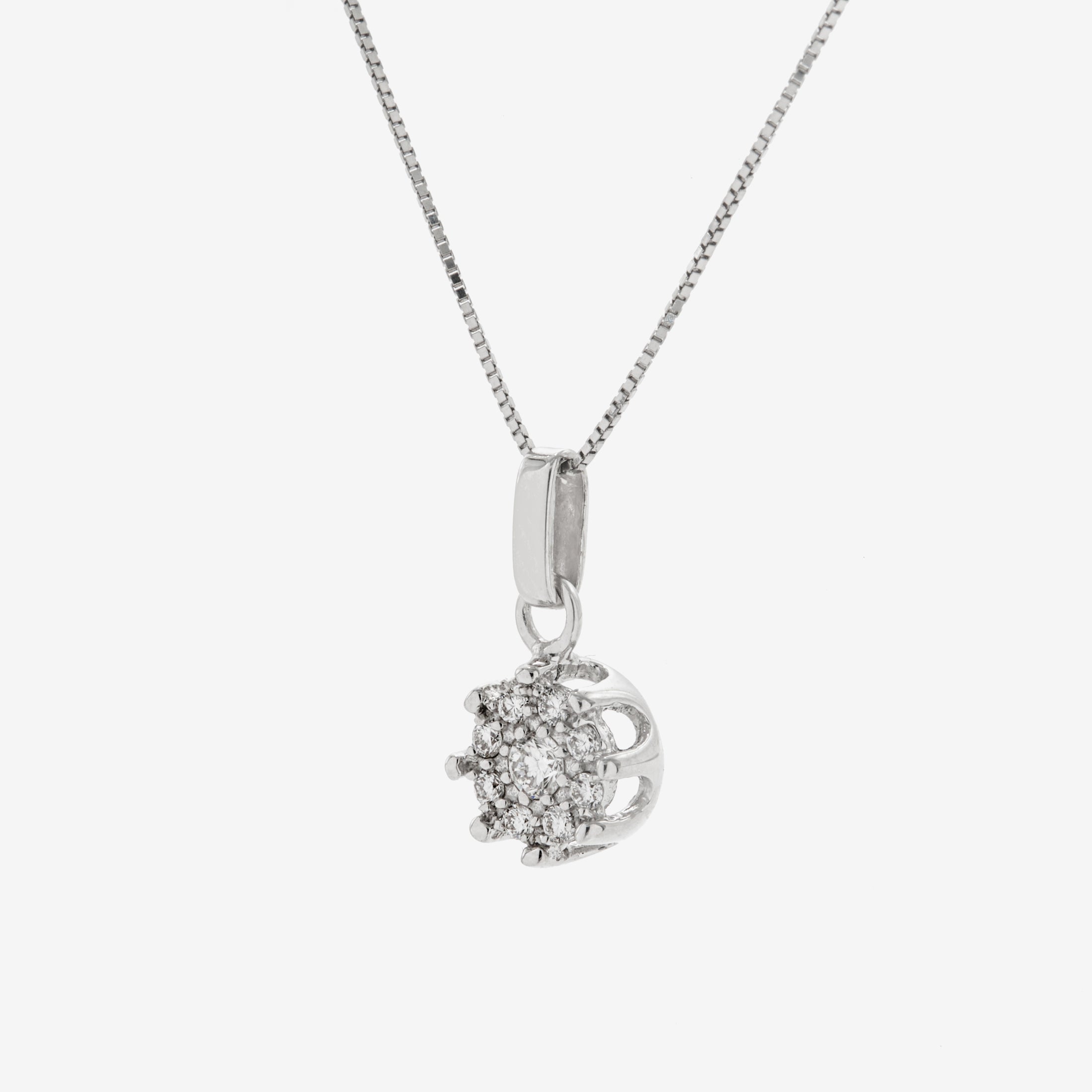 Prince pendant with diamonds
